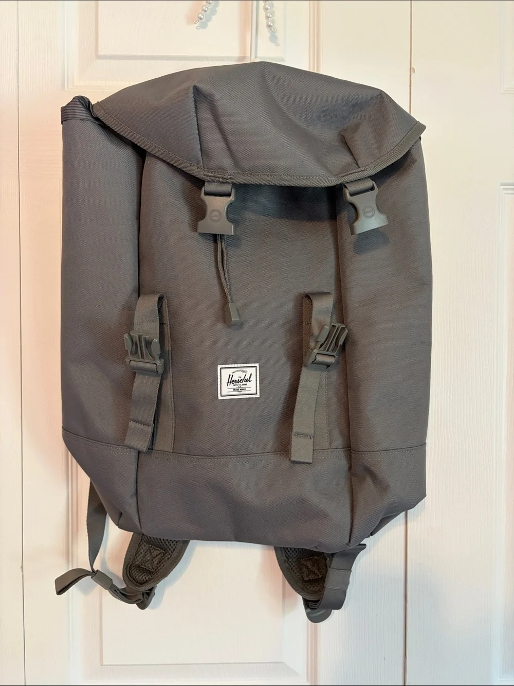 Herschel Supply Company Charcoal Gray Retreat Backpack